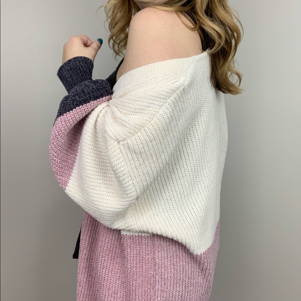 Wonderland Striped Cozy Cardi S/M - Picture 6 of 8